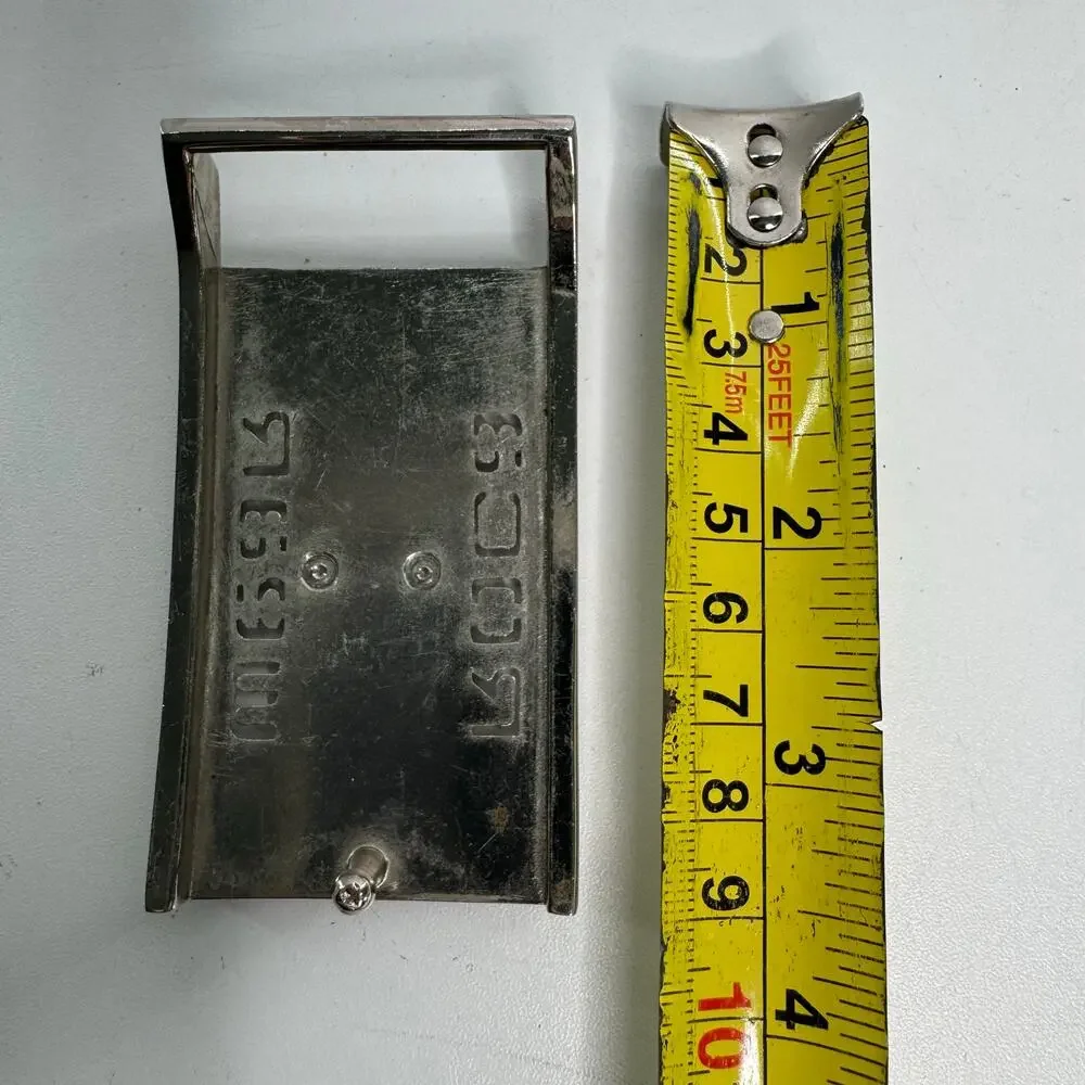 Vintage Kenner Fast 111's One of a Kind License Plates! 1982 Belt Buckle Brass